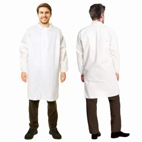 White Disposable Lab Coats for Adults