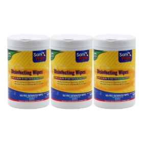 Disinfecting Wipes 160 counts*3 packs EPA List-N Non-Woven Fabric