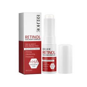 EELHOE Retinol Eye Cream Stick Helps To Reduce Fine Lines, Eye Bags, And Dark Circles While Providing Hydration And Moisturization To Firm The Sk (Option: 1PCS)